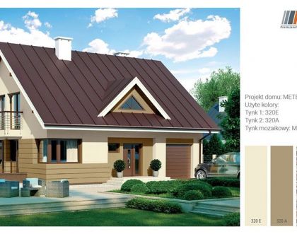 Як підібрати колір фасаду до коричневого даху?