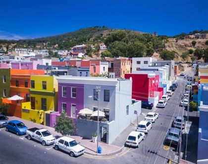 Південноафриканський вибух кольору, або Різнобарвні будинки в Кейптауні