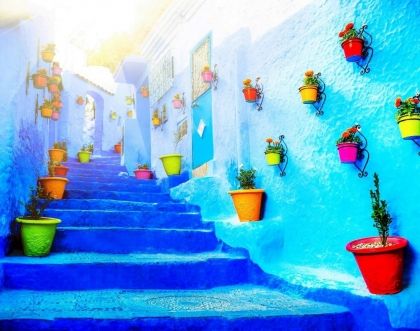 Шефшауен – чарівне блакитне місто в Марокко
